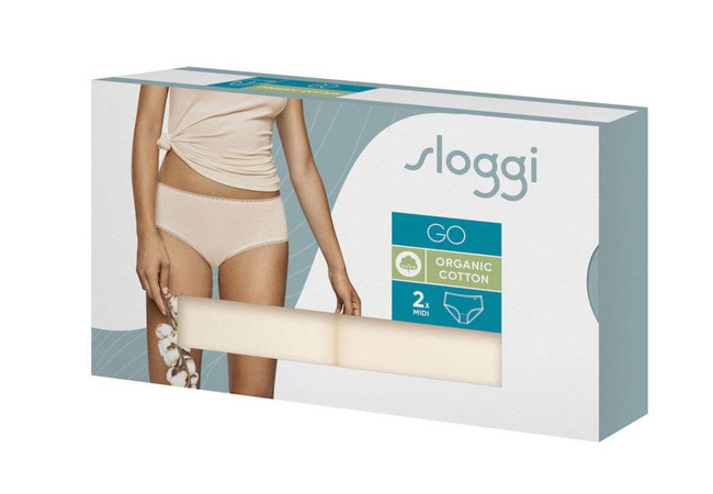 Majtki Sloggi GO Midi C2P fresh powder