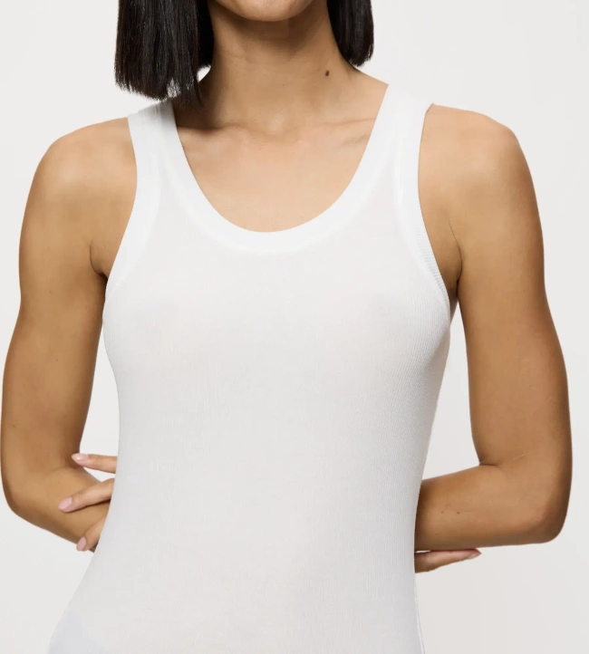 Koszulka Triumph BEAUTY LAYERS Tank top NSL - Silky White